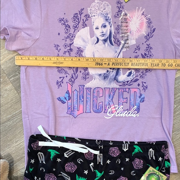 Women’s Wicked Pajama Set - Lavender and Black - Picture 6 of 7